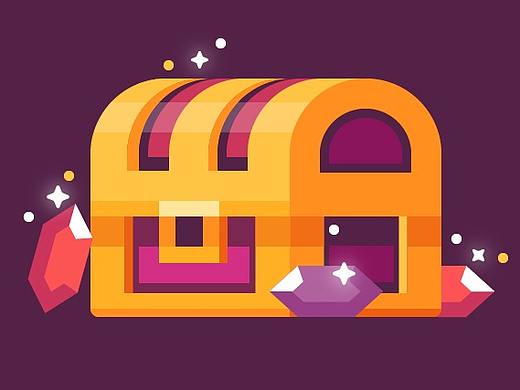 宝箱图标（个人主页-ZMzMwOTg3NzY=） - 游戏UI - 站酷设计师一串儿团子原创素材 - 站酷ZCOOL