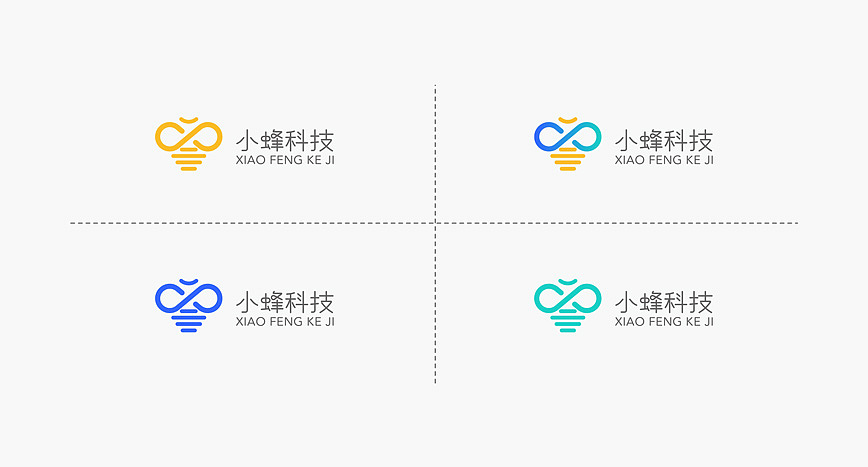 小蜂科技有限公司-标志品牌设计（图ZMTU1NjMwMTU2） - 品牌 - 站酷设计师零时_Air原创素材 - 站酷ZCOOL