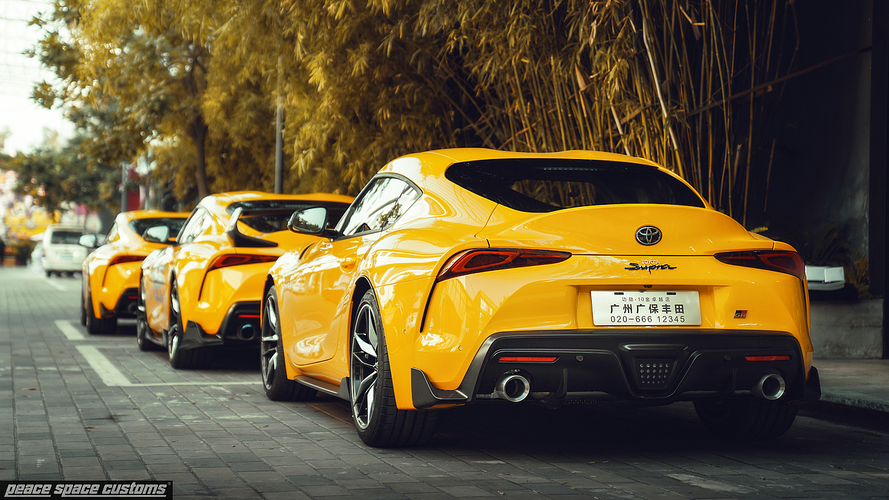 汽车摄影:TOYOTA GR SUPRA 线下活动