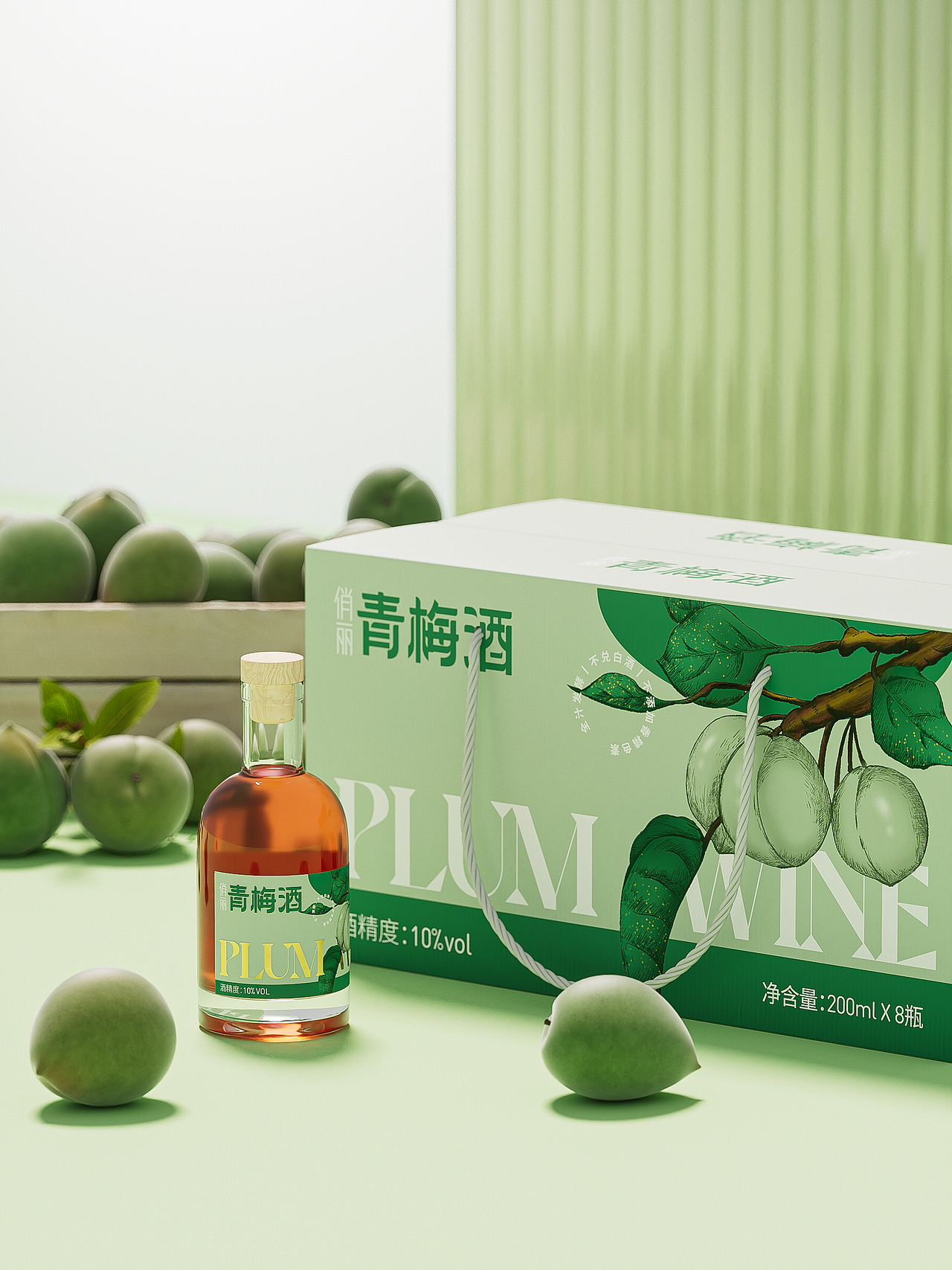 赞诚设计——丨俏丽花果酒丨品牌包装设计（图ZMjg3NDA2ODI0） - 包装 - 站酷设计师赞诚品牌咨询原创素材 - 站酷ZCOOL