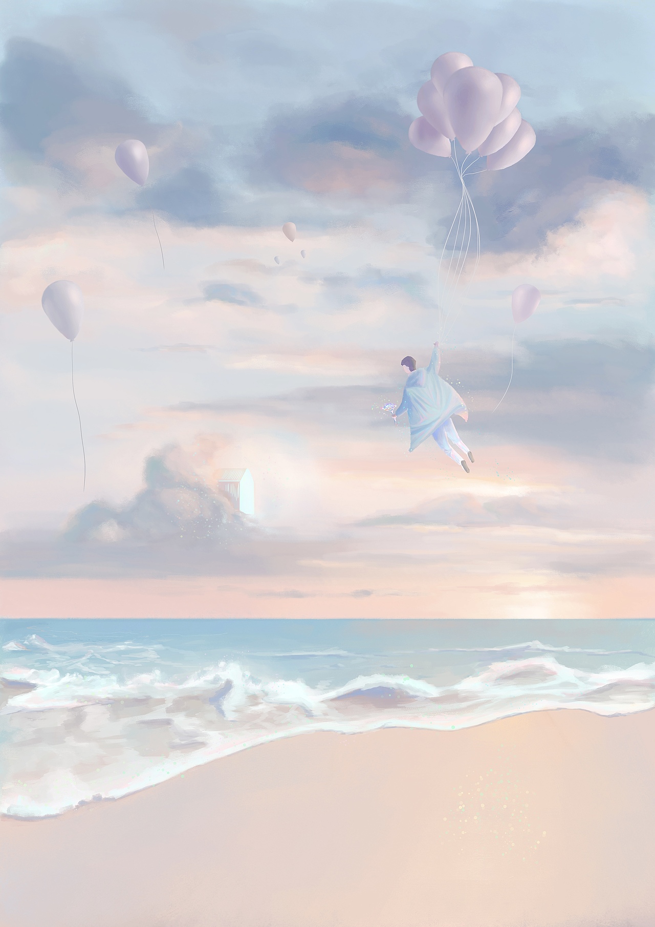 2021下半年原创插画色彩作品小汇总