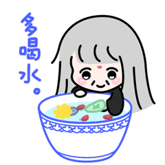 初老佛系少女表情包