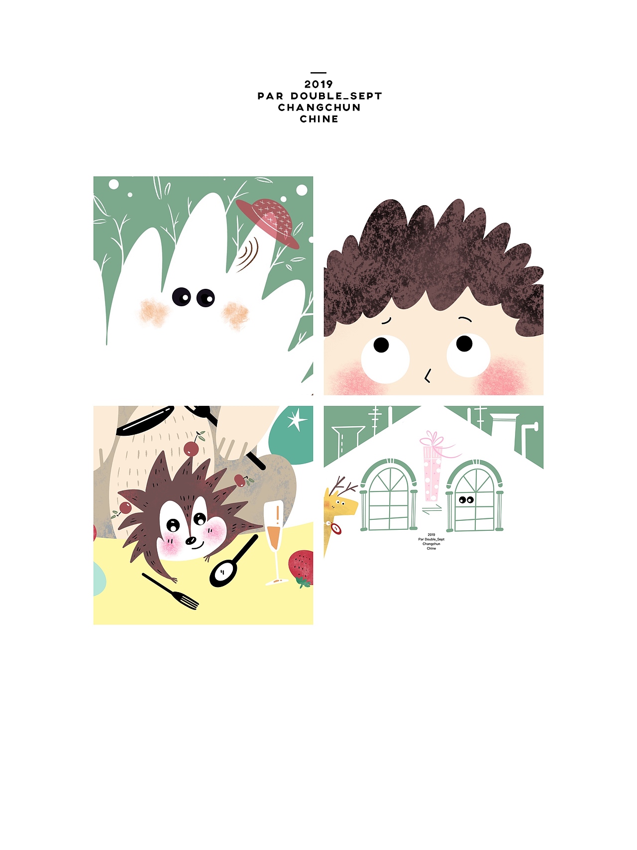 2019儿童杂志插图板绘案例汇总（图ZMTc5MDE2OTMy） - 商业插画 - 站酷设计师Double_Sept原创素材 - 站酷ZCOOL