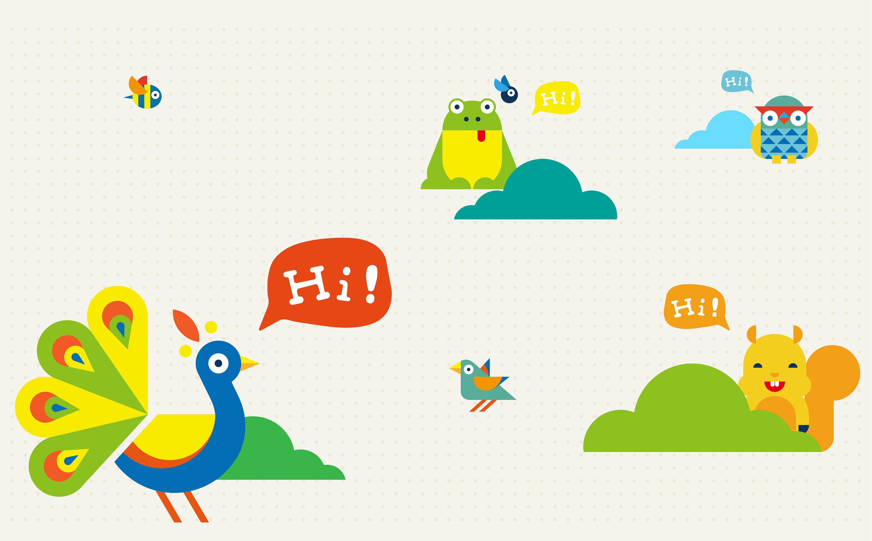 金孔雀幼儿园品牌形象设计 - 云南 水富