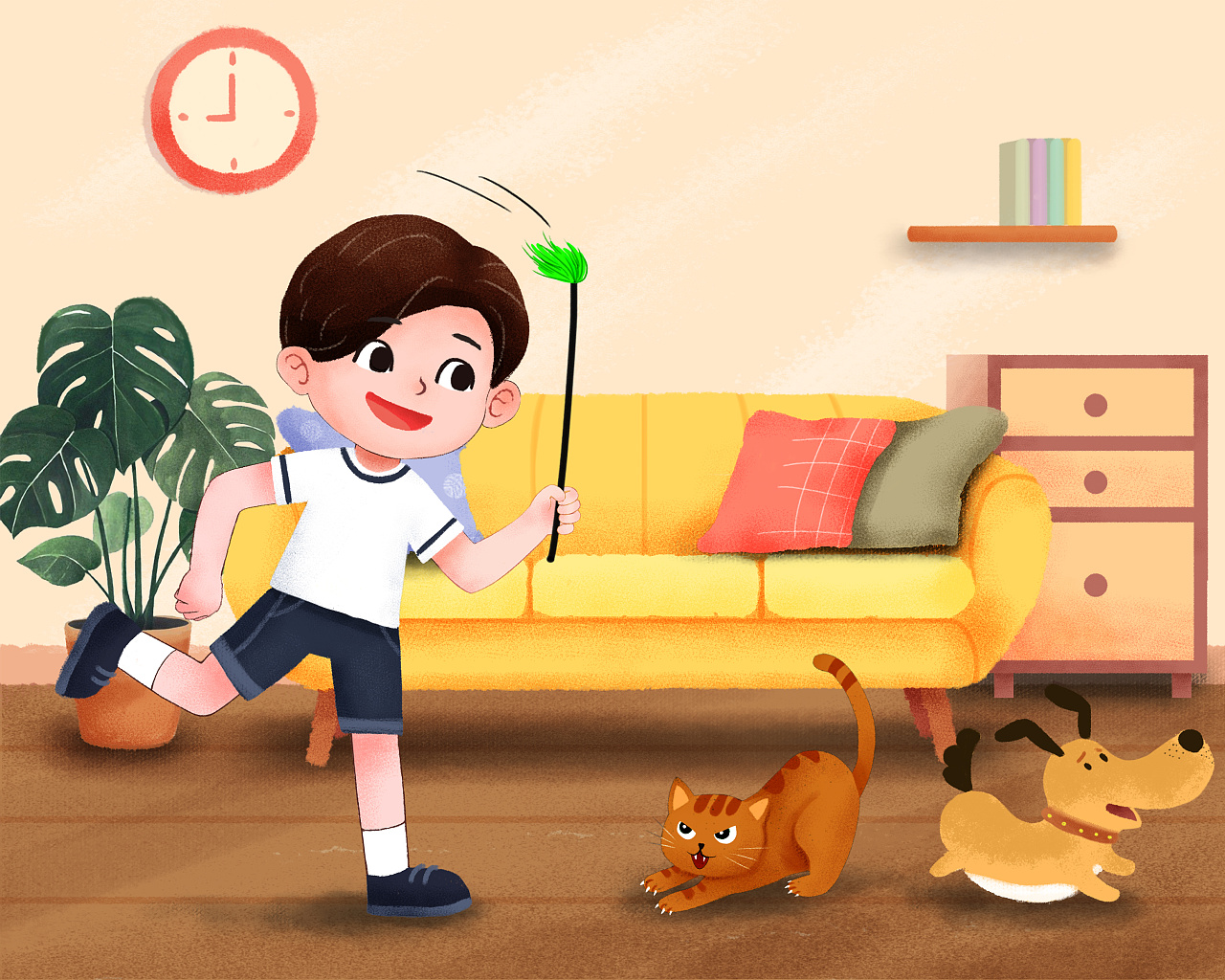 儿童插画作品-5