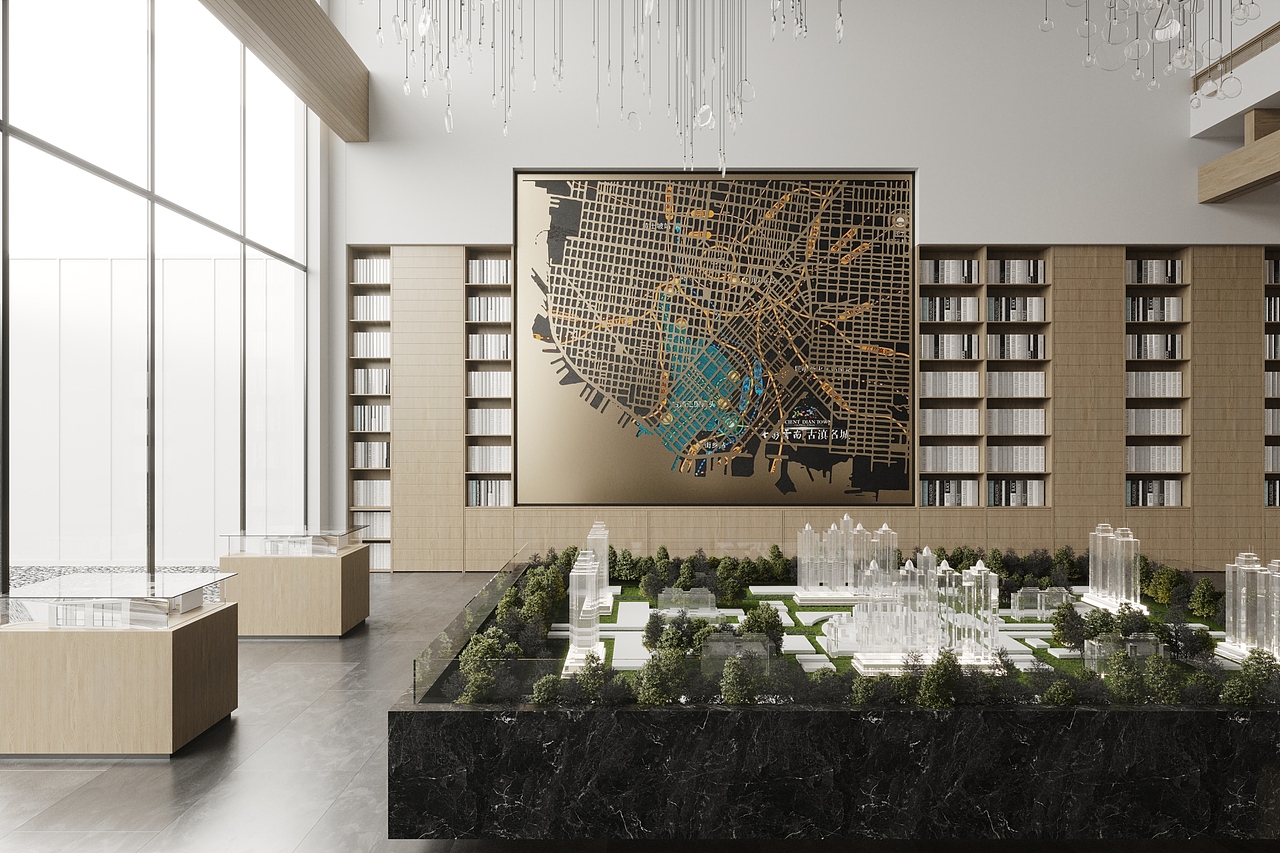 品牌售楼部效果表现