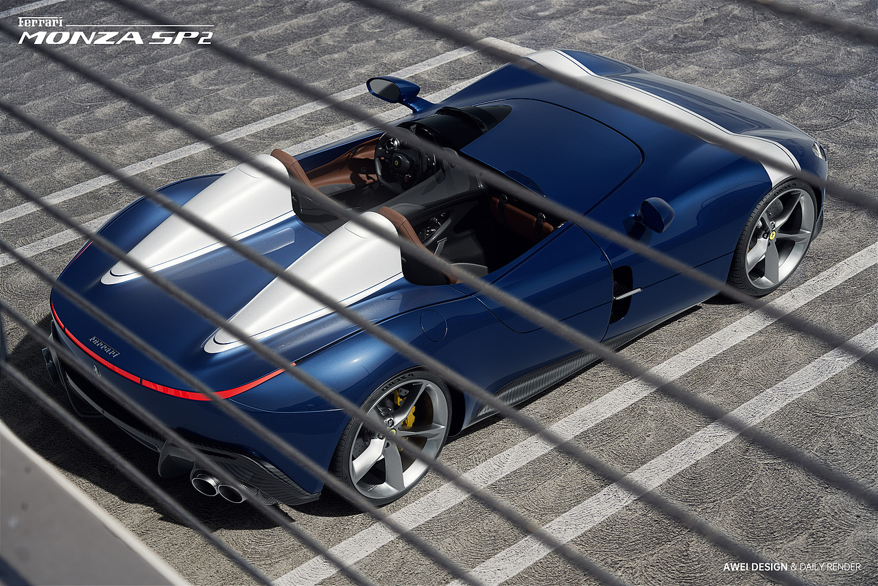 Ferrari Monza SP2（图ZMjgzNDcyNzU2） - 机械/交通 - 站酷设计师Awei_Design原创素材 - 站酷ZCOOL