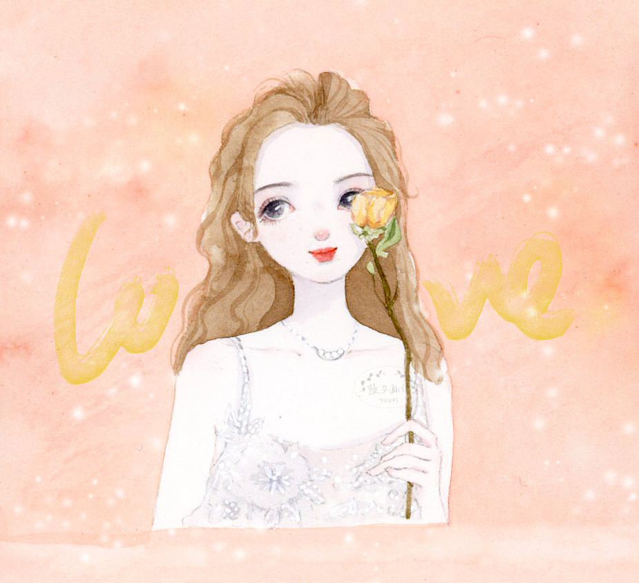 少女插画（图ZMTYzODEyNjU2） - 绘画 - 站酷设计师颜夕画语原创素材 - 站酷ZCOOL