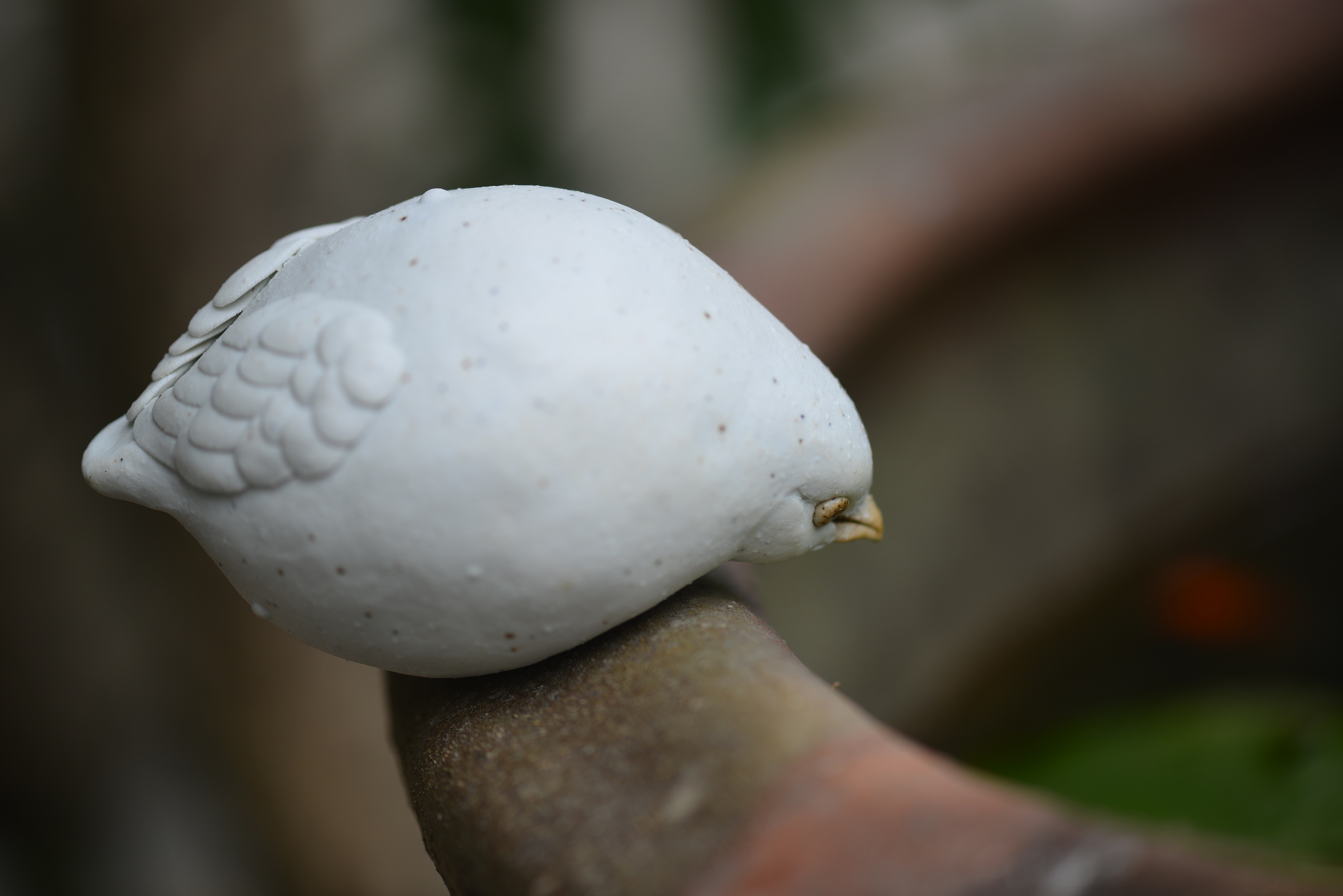 招福鸟胖鸟 陶瓷动物雕塑原创设计|纯艺术|雕塑|q29