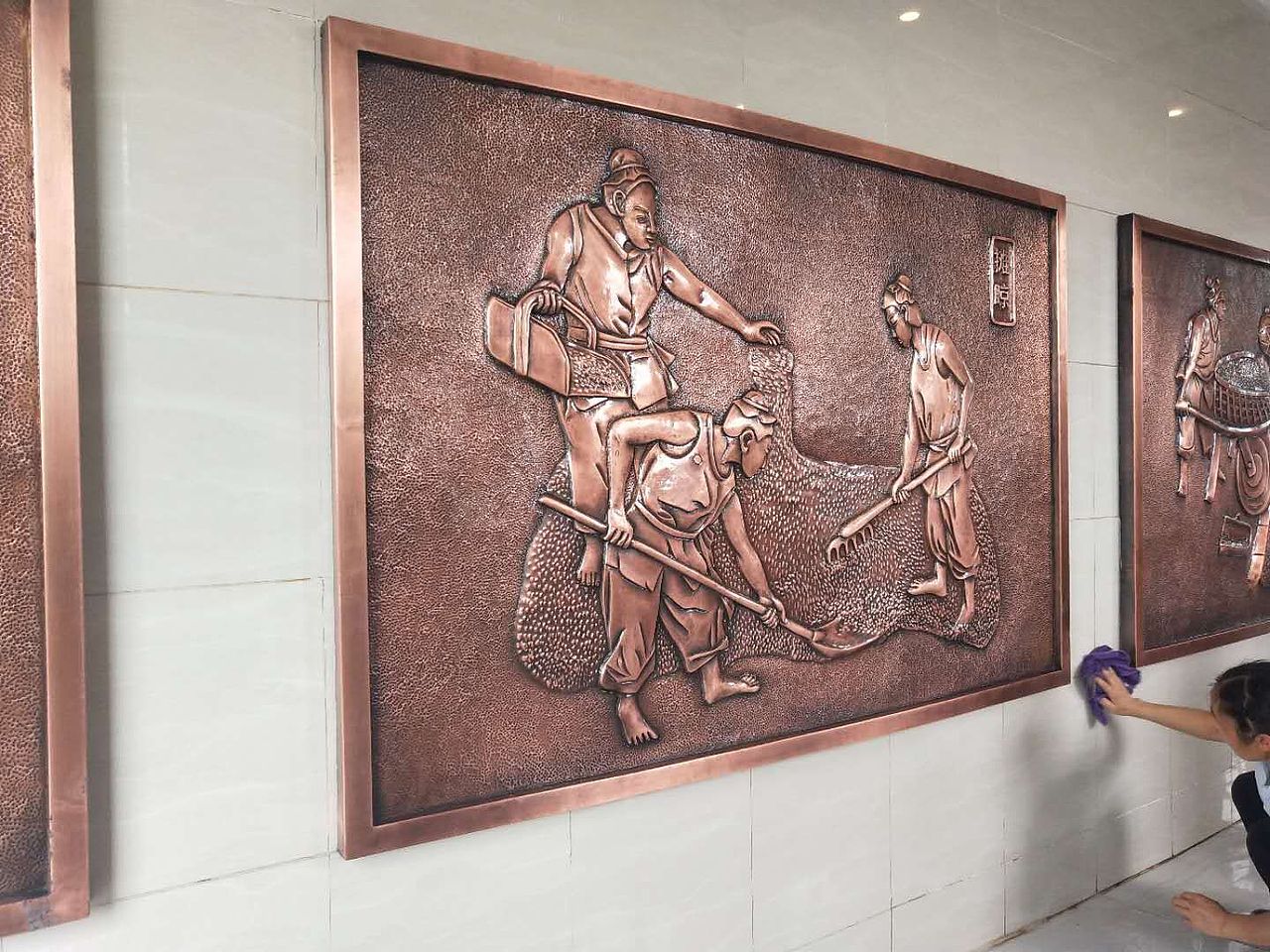 浮雕设计制作泸州老窖国窖1573酿造工艺