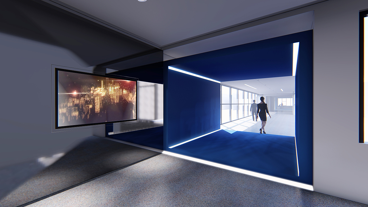 一个学校过道改造方案|空间|家装设计|我有两毛 - 原创作品 - 站酷