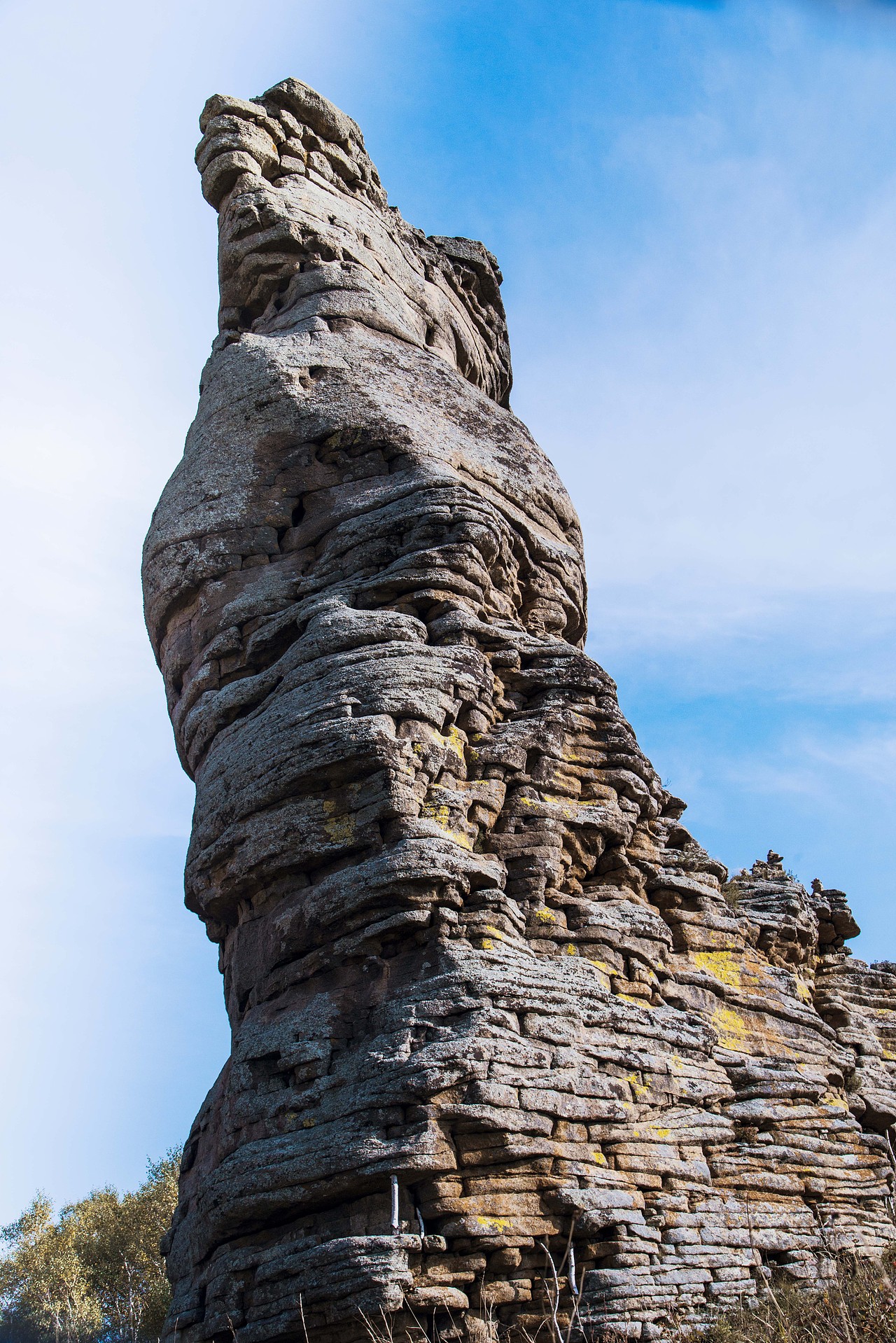 克什克腾世界地质公园阿斯哈图石林万物皆有情心在天地间大连工业大学