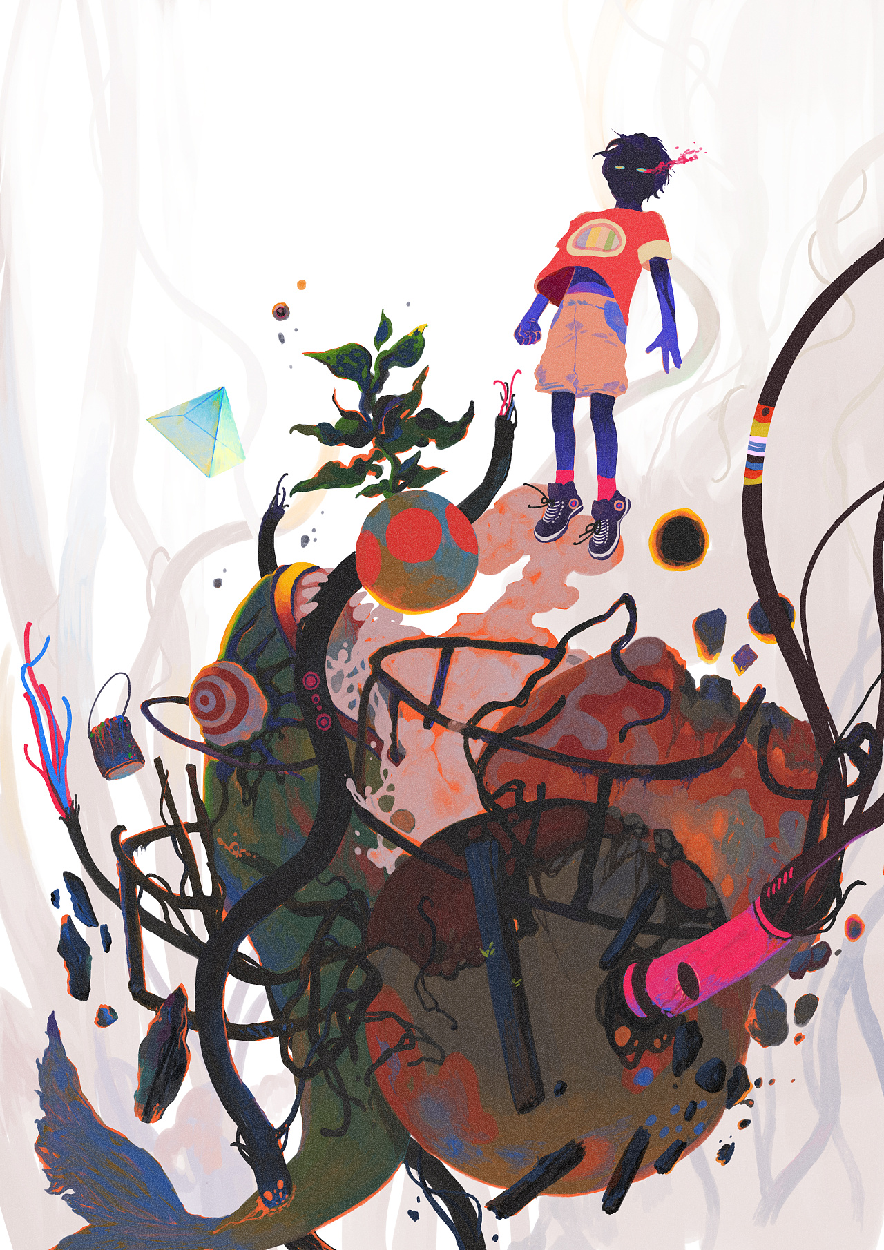 illusion|插画|概念设定|mellerio - 原创作品 - 站酷 (zcool)