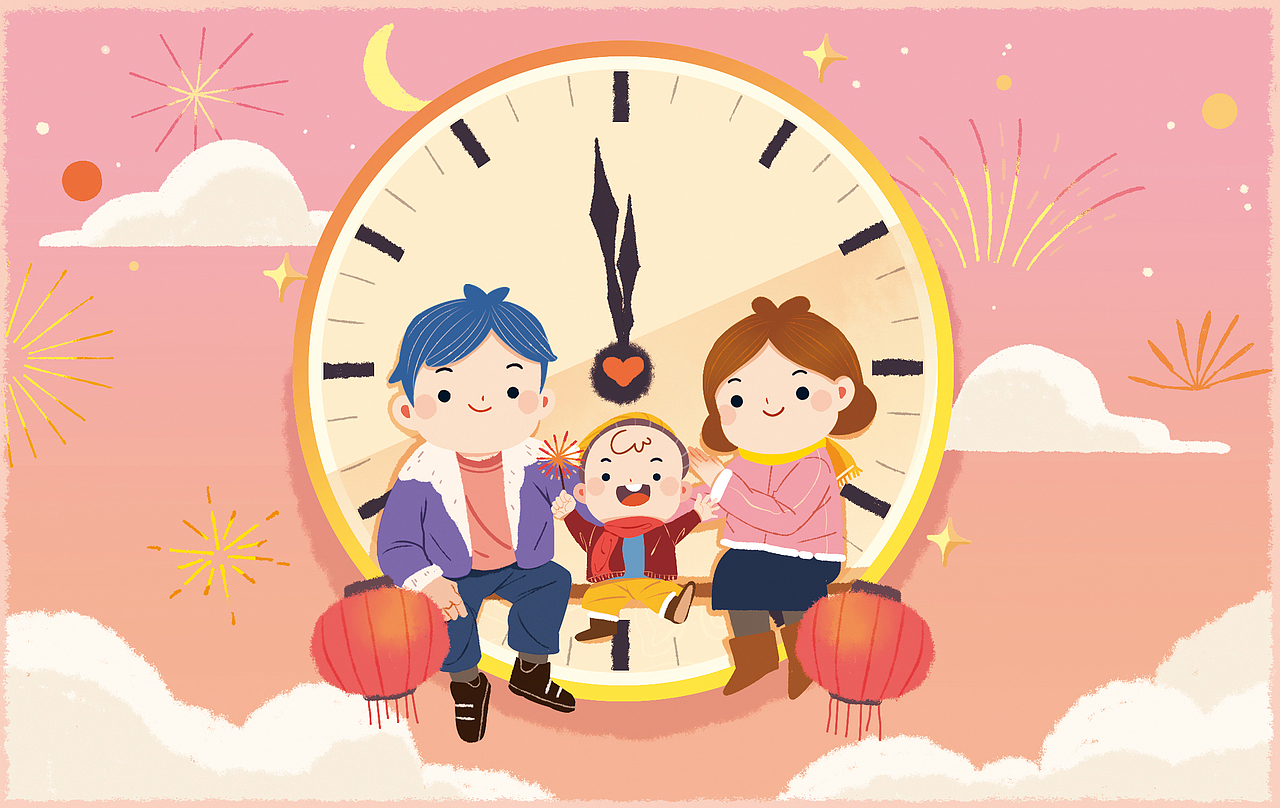 茵茵一家 2019台历（图ZMTU4NTEwNjk2） - 儿童插画 - 站酷设计师薪南原创素材 - 站酷ZCOOL