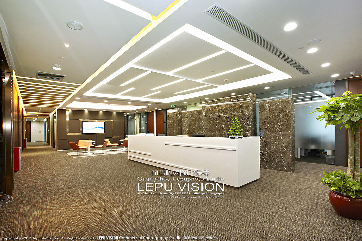 写字楼商务办公室空间环境企业形象摄影图片