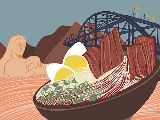 兰州牛肉面包装设计