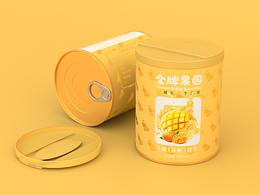 芒果罐头包装