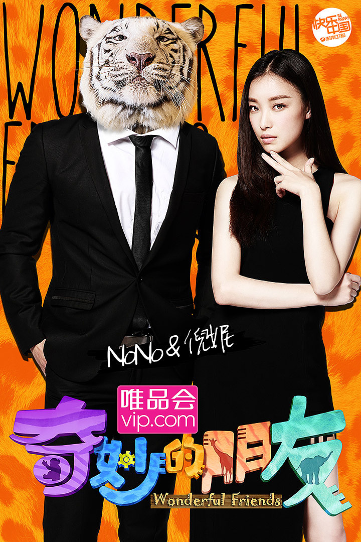 湖南卫视奇妙朋友栏目海报