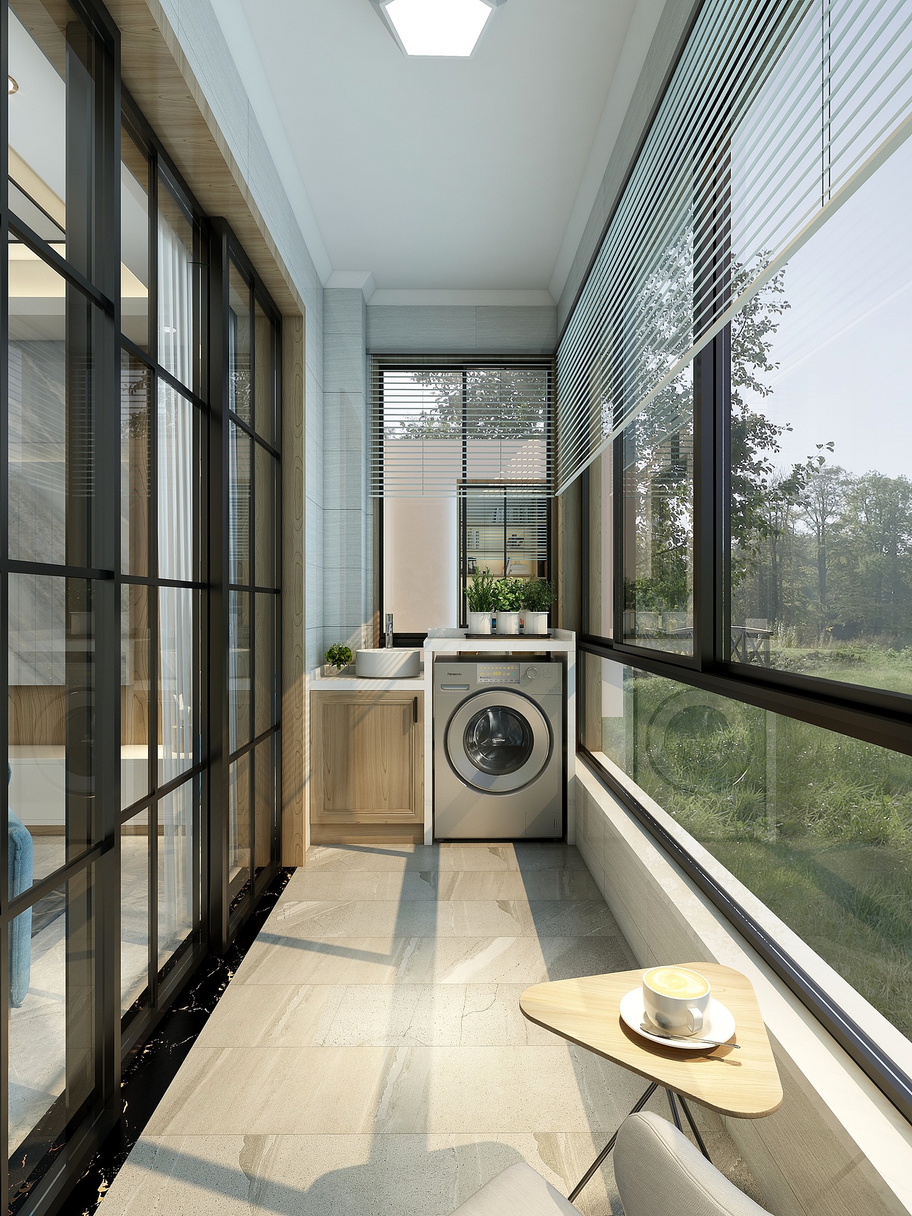 大平层——小情调