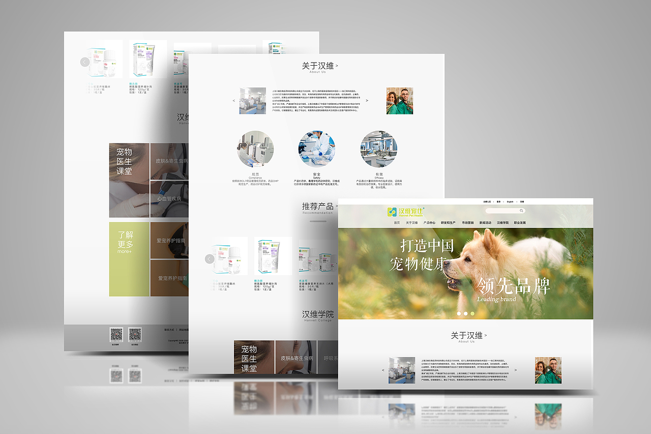 宠物品牌网页设计（图ZMTE5MTU4MDA4） - 企业官网 - 站酷设计师噢啦噢啦噢啦噢啦原创素材 - 站酷ZCOOL