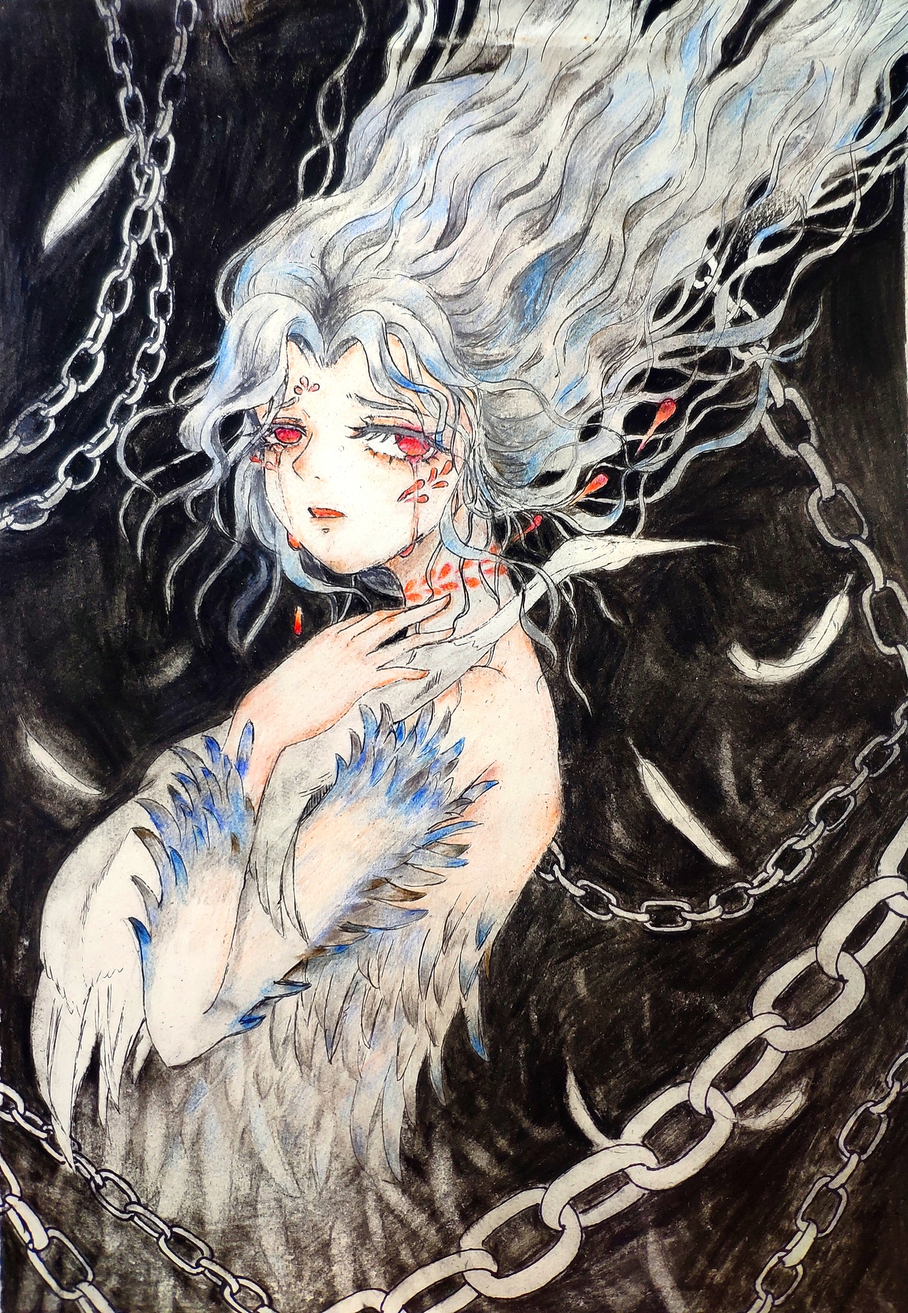 陈子画室 星沙画室 长沙县画室长沙画室 素描 油画漫画