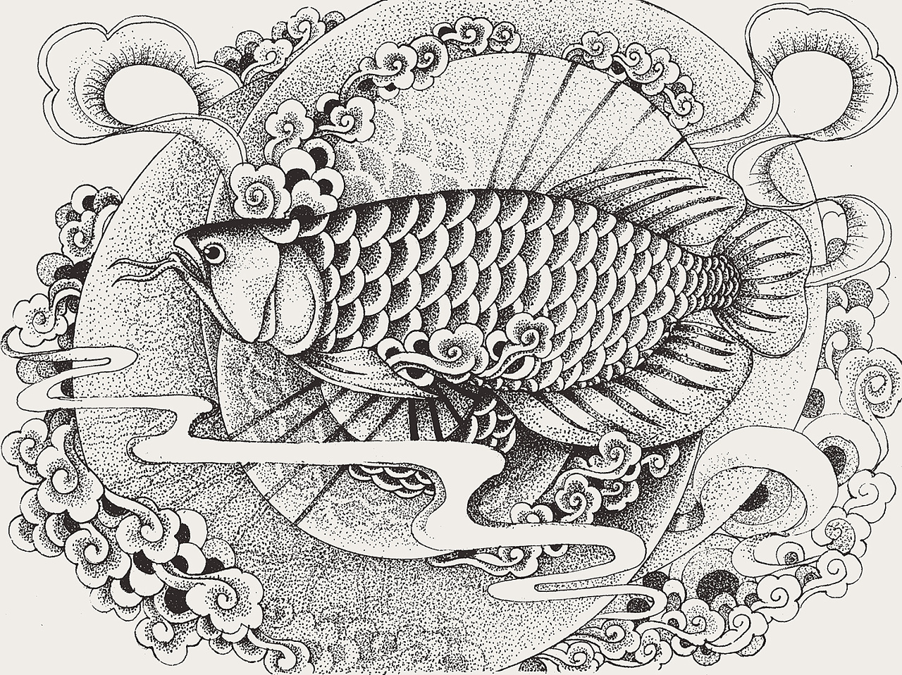 鱼|插画|商业插画|三九木 - 原创作品 - 站酷 (zcool)