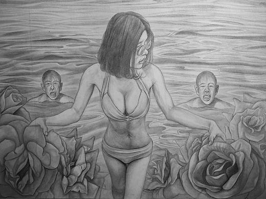 欲望与陷阱（个人主页-ZNTU0Nzk1MzY=） - 绘画 - 站酷设计师魔幻波普原创素材 - 站酷ZCOOL