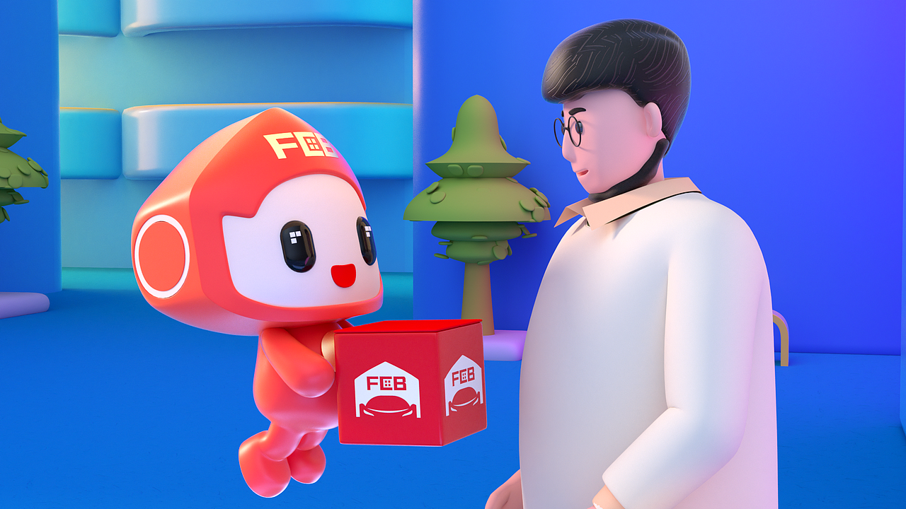 恒大房车宝ip形象动画