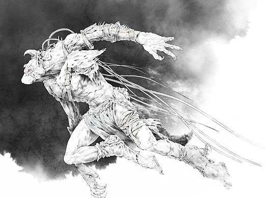 《志怪》纪保超数字写意中国画系列