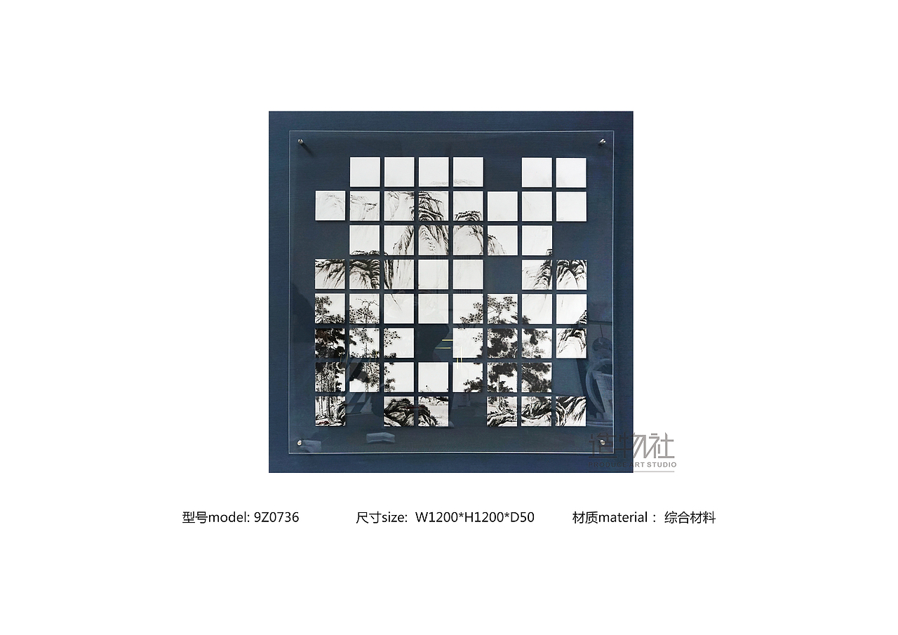 2019年综合材料装饰画