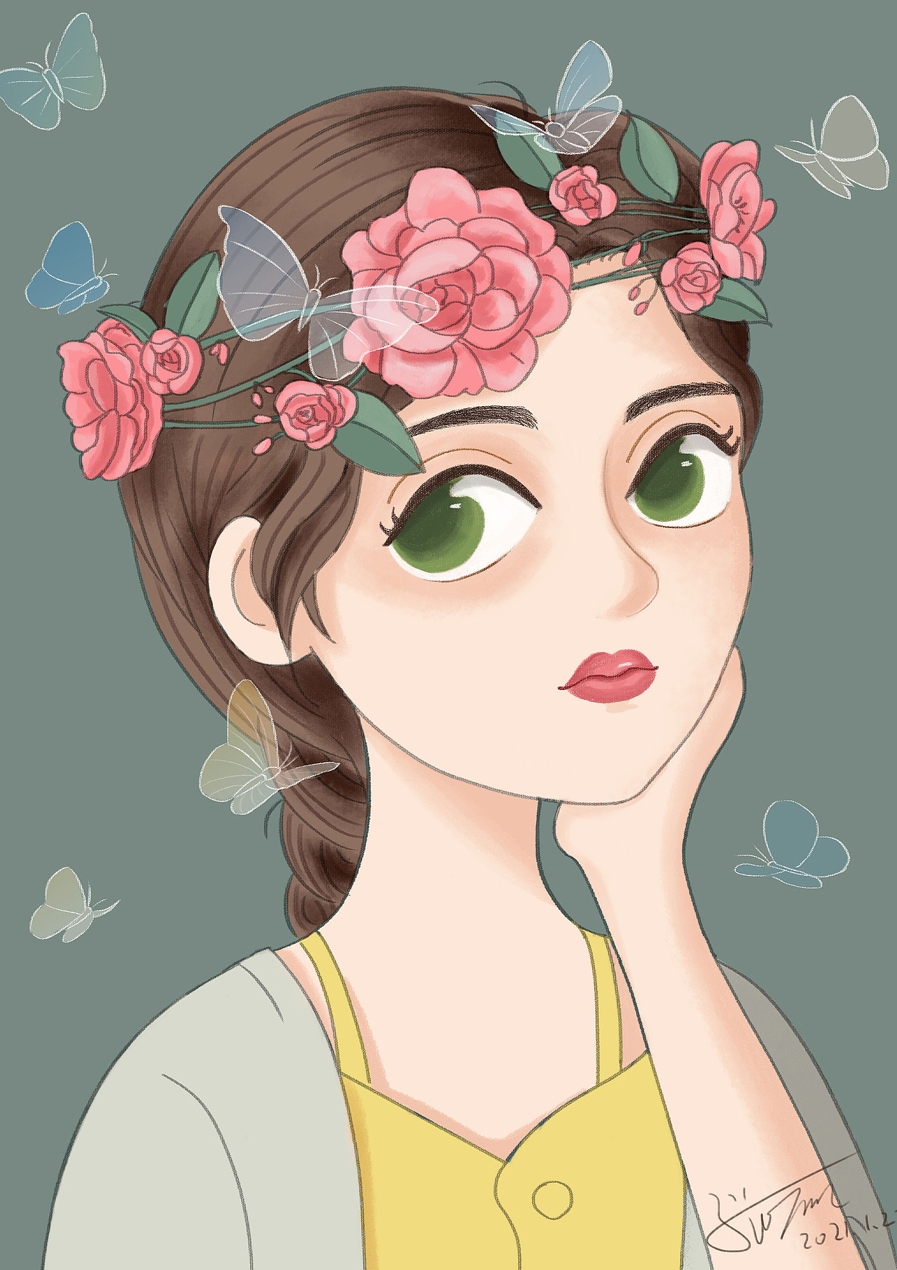 色彩人物插画合集二