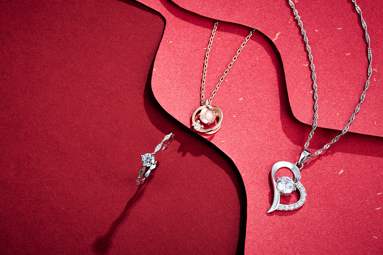 2020年初 首饰场景图（图ZMjA1NTE5MjUy） - 产品摄影 - 站酷设计师GX高脚杯原创素材 - 站酷ZCOOL