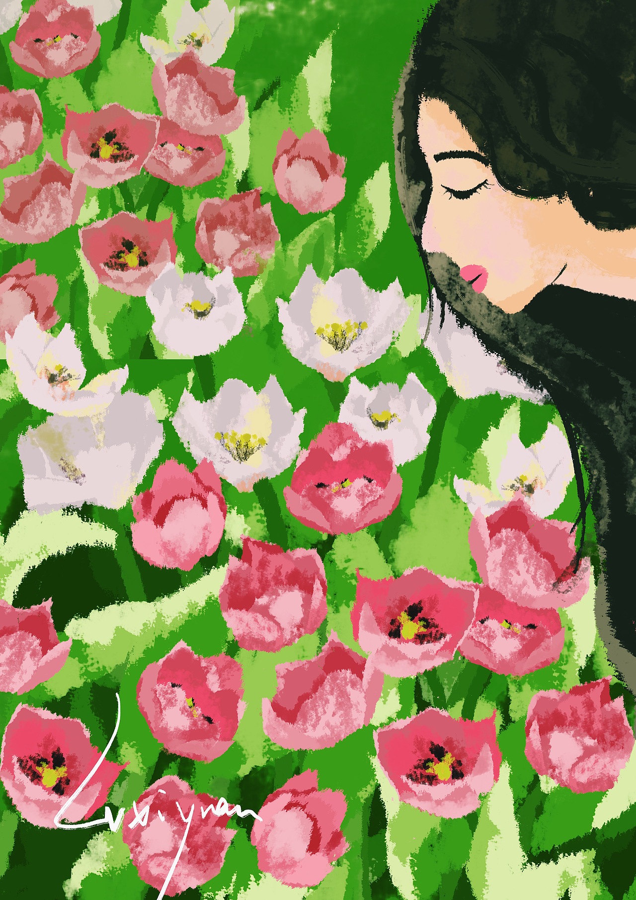 Tulip（图ZMjQ5MzkzMzIw） - 创作习作 - 站酷设计师曼莎铺子原创素材 - 站酷ZCOOL