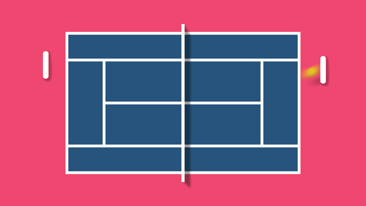 AE学习临摹MG动画——卡通风打网球