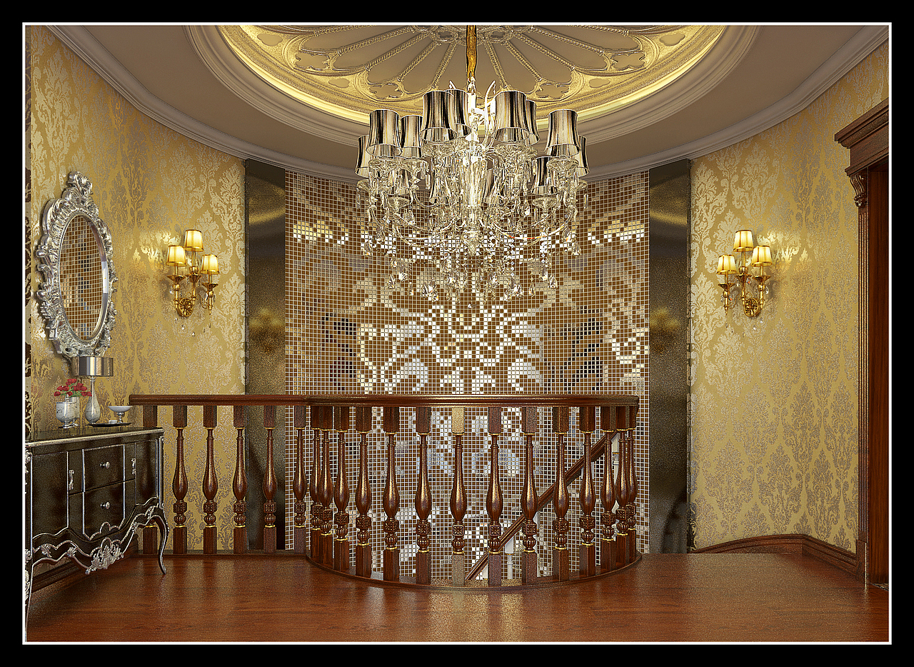 复式别墅楼梯楼梯方案