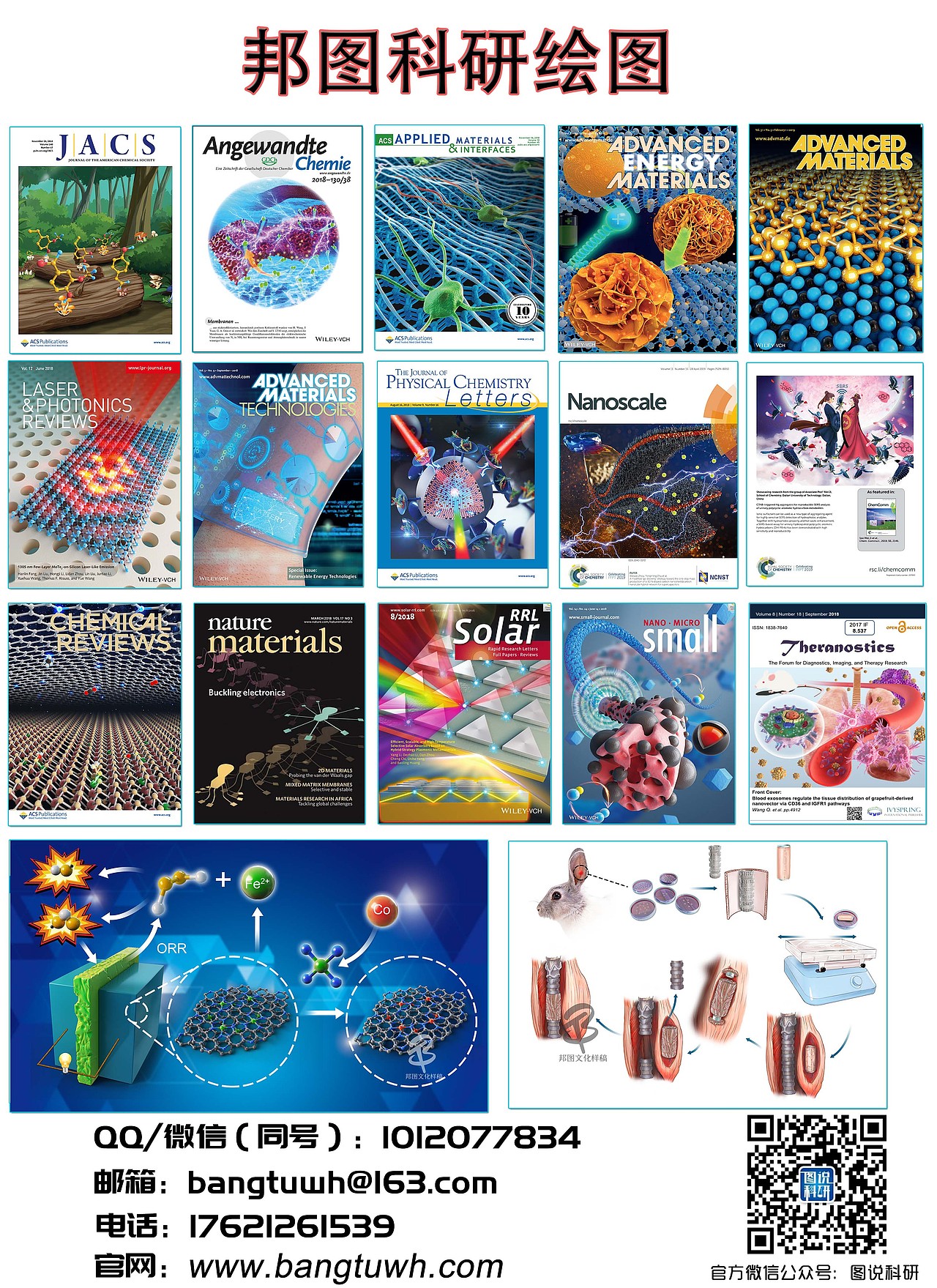 医学动画论文配图杂志sci封面设计科研绘图三维动画TOC