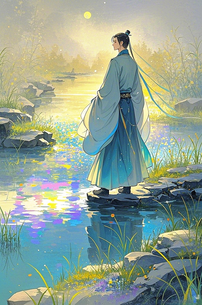 堪图画|小池浅草梦觉春