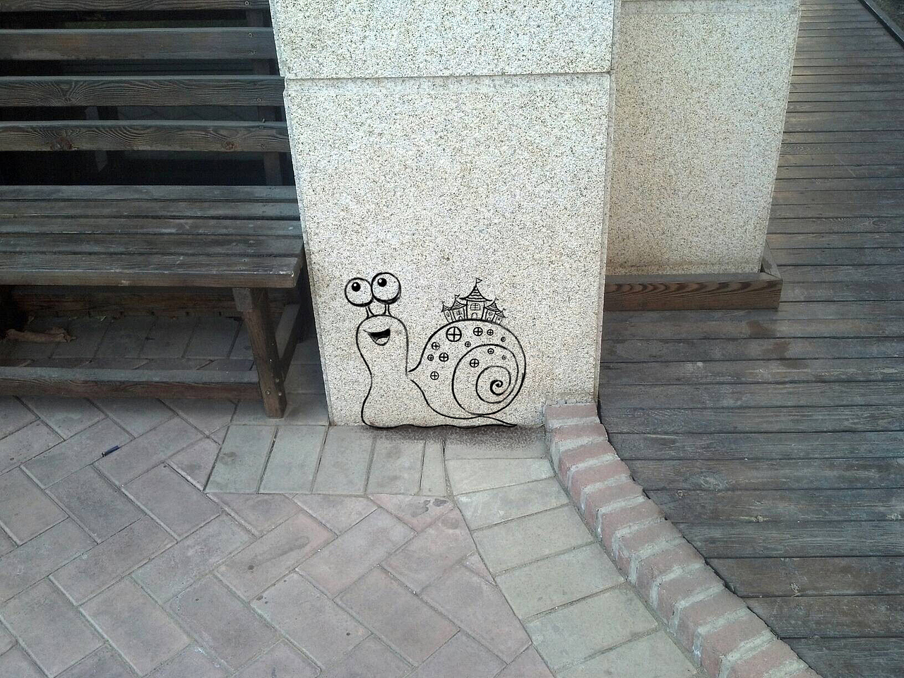 儿童插画~蜗牛（图ZMjIxMTY5MTI=） - 新锐潮流插画 - 站酷设计师工匠大桥原创素材 - 站酷ZCOOL