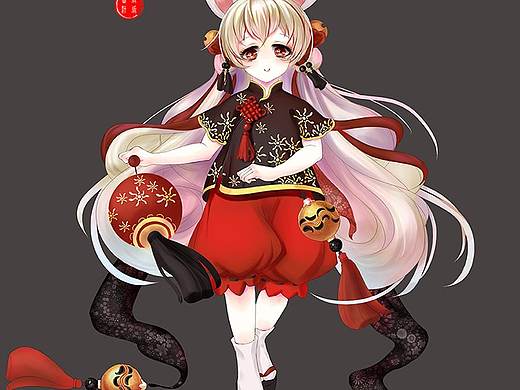 小狐狸人设（个人主页-ZMzU1Njk2MTI=） - 游戏原画 - 站酷设计师丢丢墨汁原创素材 - 站酷ZCOOL