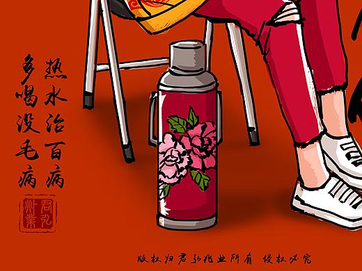 多喝熱水（個人主頁-ZNDEwNTM3OTY=） - 商業(yè)插畫 - 站酷設(shè)計師醒了鴨原創(chuàng)素材 - 站酷ZCOOL