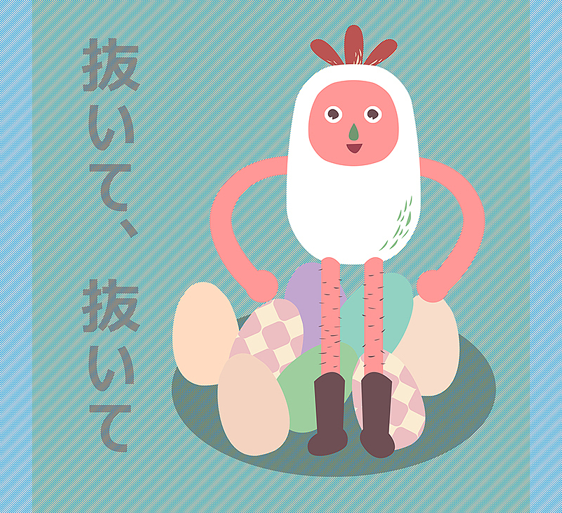 ‘拔掉拔掉’插画练习（图ZNTY3OTMzMjg=） - 创作习作 - 站酷设计师小肺原创素材 - 站酷ZCOOL