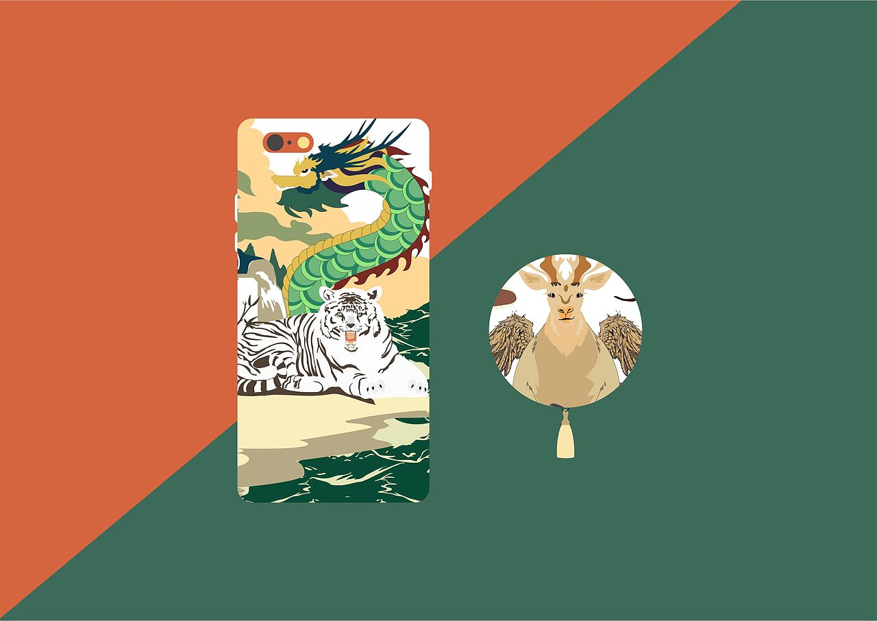 生肖海报（图ZMjA0MDA1NzM2） - 海报 - 站酷设计师牛奶味感冒片原创素材 - 站酷ZCOOL