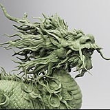 欣林锐雕塑的头像