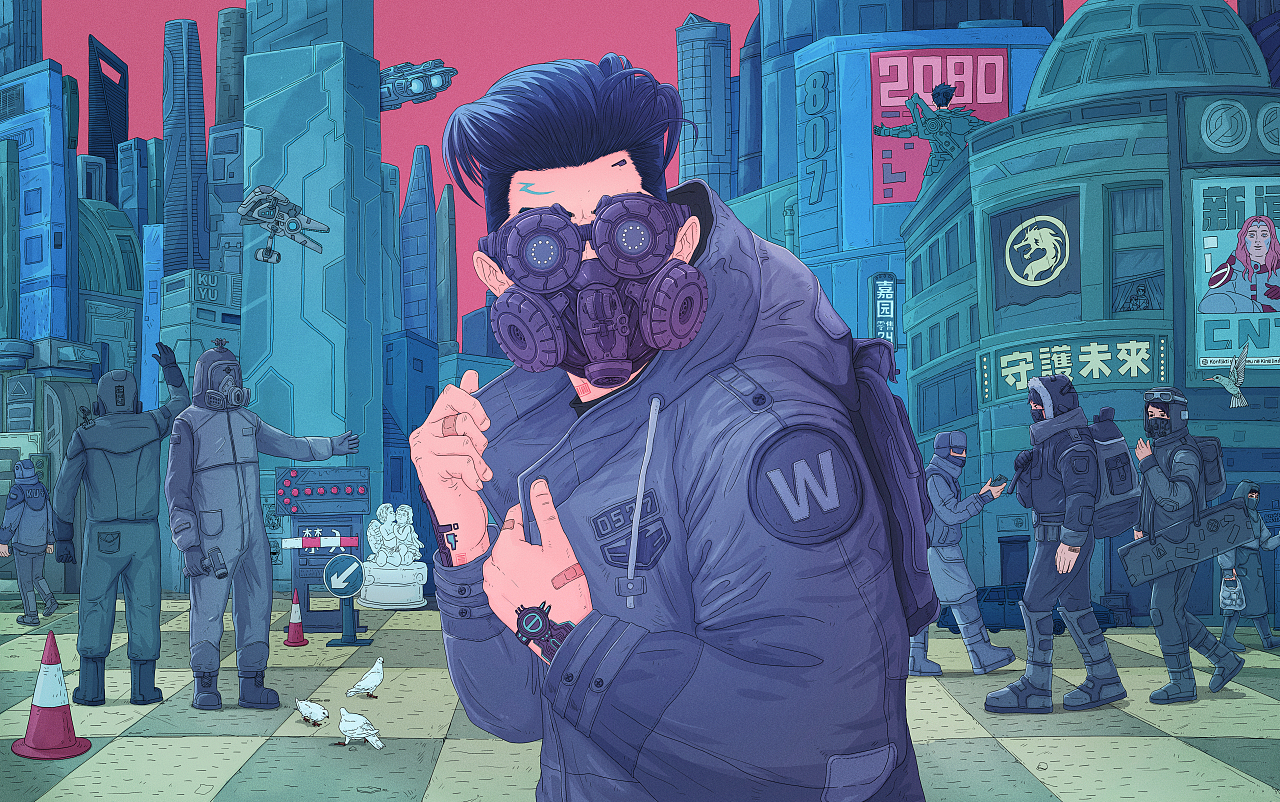 末世主题插画练习2