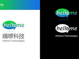 9年前為嗨啰科技設(shè)計(jì)的Logo，為一款商務(wù)社交App