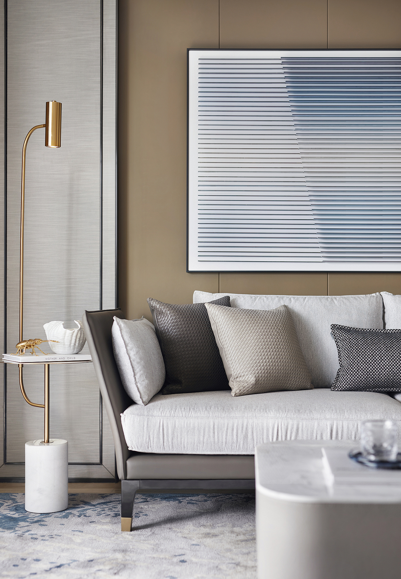 自然与生活的自由艺术观景而自在观境则舒惬的家居空间