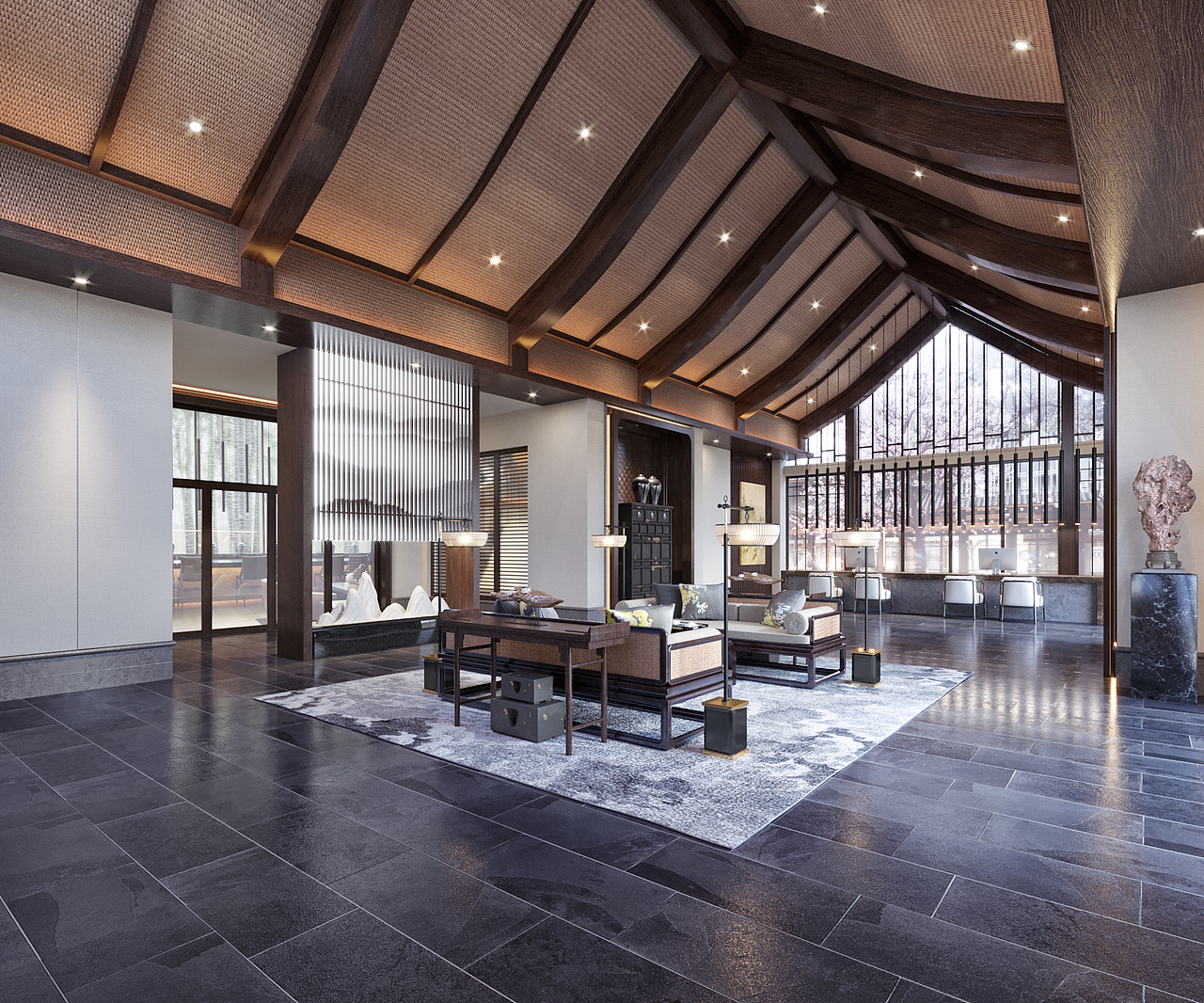 眉山书画院（图ZMTMwODg2NjQ0） - 建筑/空间 - 站酷设计师北京表现汲原创素材 - 站酷ZCOOL