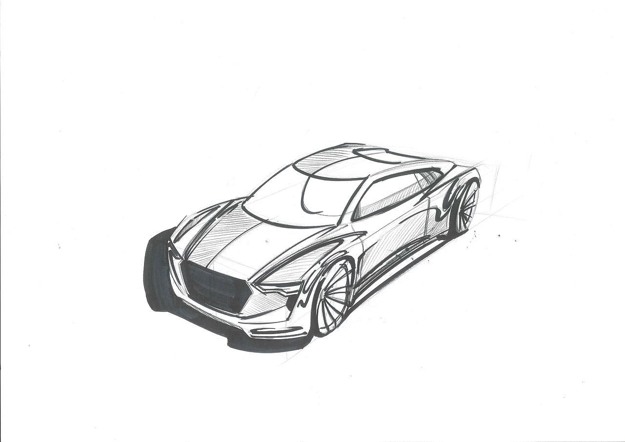工业设计手绘汽车系列（图ZOTc4OTkyODA=） - 其他工业/产品 - 站酷设计师享耳睿GReen原创素材 - 站酷ZCOOL