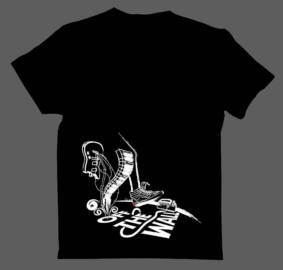 有关VansT恤的涂涂画画（图ZMTEyNTk3ODM2） - 艺术插画 - 站酷设计师哑D原创素材 - 站酷ZCOOL