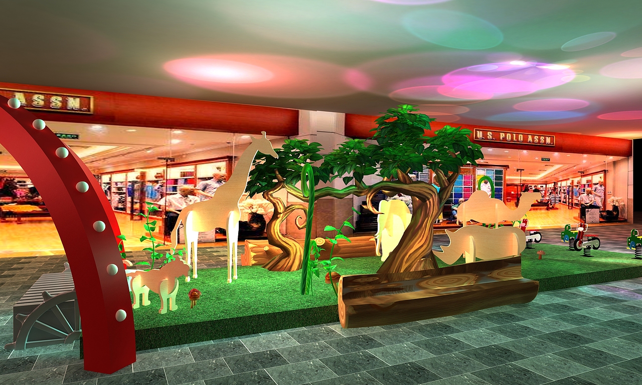 商场通道（图ZMTQ3OTQyMDM2） - 展陈设计 - 站酷设计师丶Simba原创素材 - 站酷ZCOOL